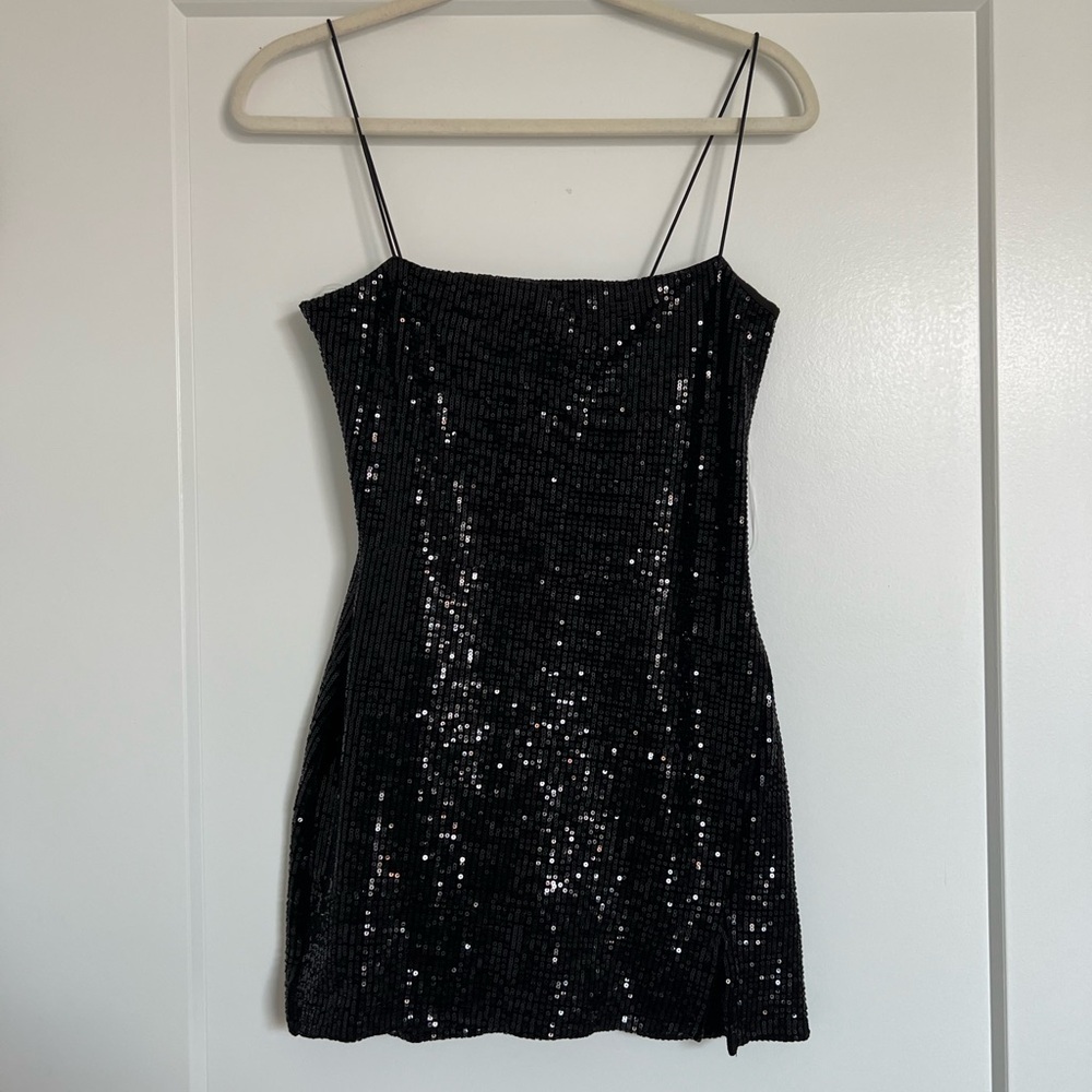 Sequin mini dress